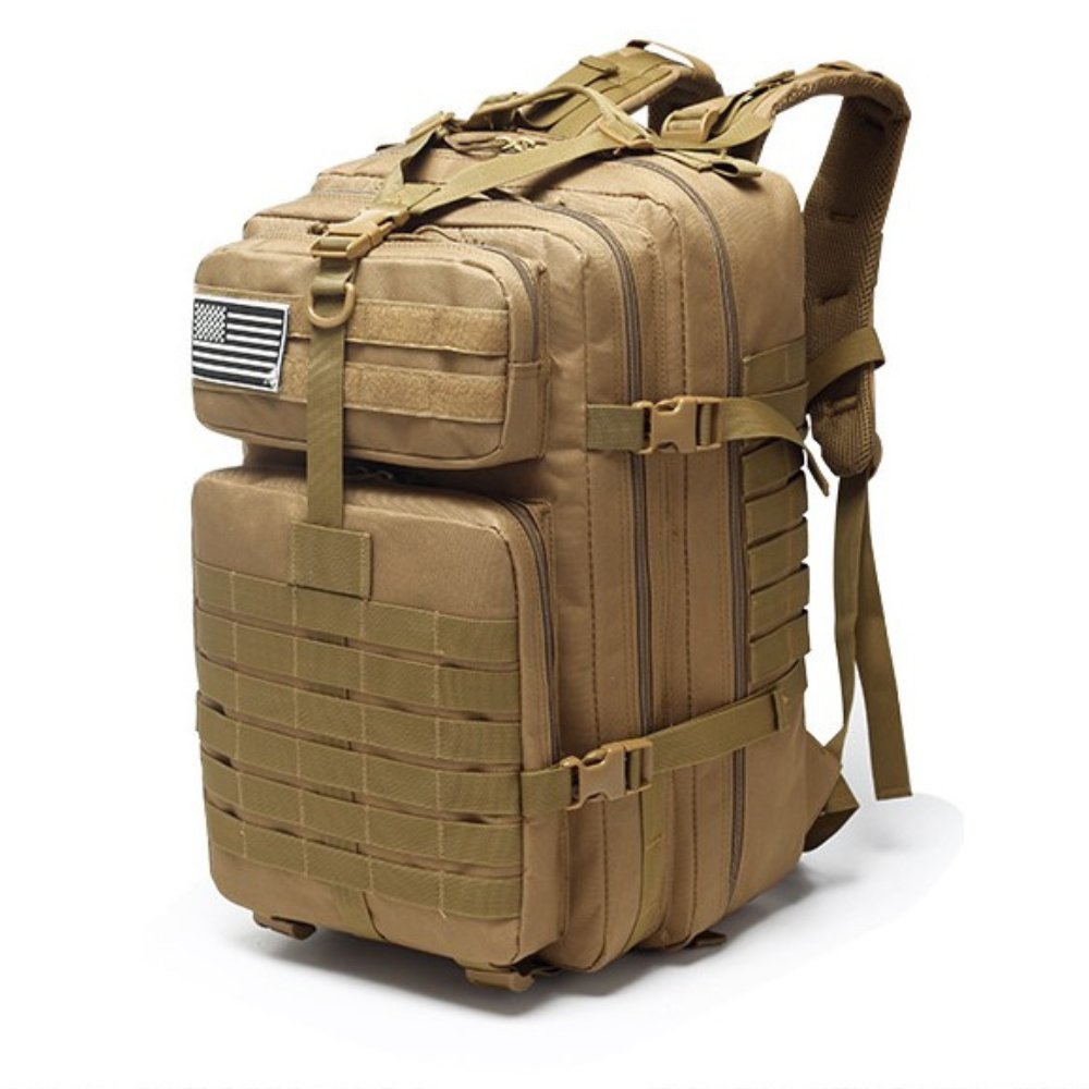 Tactical Backpack Bag, USA Patch, 42L