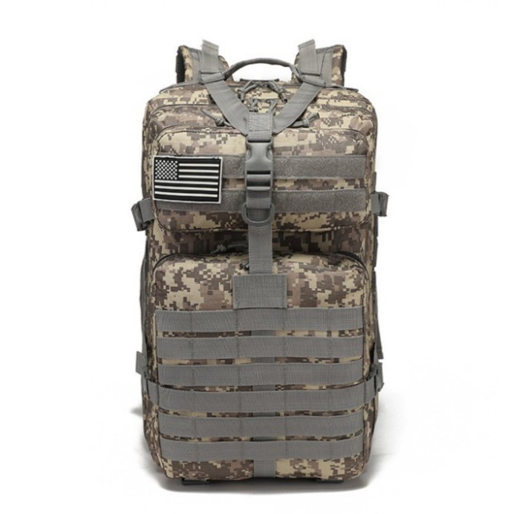 Tactical Backpack Bag, USA Patch, 42L