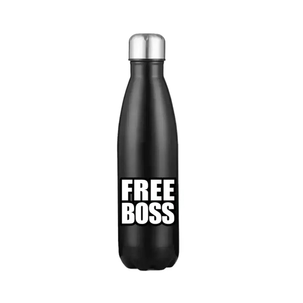 Steel Water Bottle, Free Boss